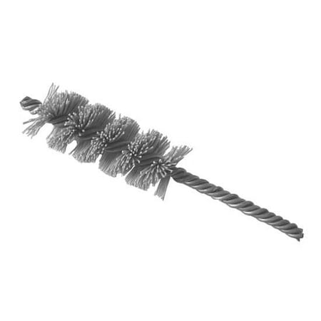 Gordon Brush 1" Brush D .022" Nylon Bristle Single-Spiral Double-Stem Power Brush 40033